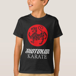 Camiseta Shotokan Karate Tigre: arte marcial gráfico gráfic