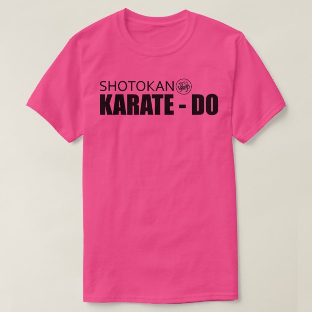 Camiseta shotokan karatedo (Diseño del anverso)