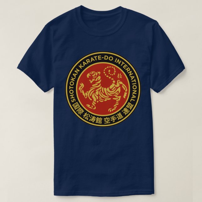 Camiseta Shotokan KarateDo International (Diseño del anverso)