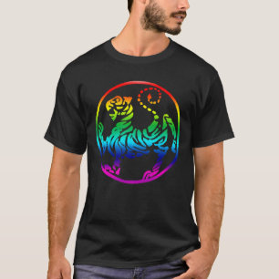 Camiseta Shotokan Tigre Arcoíris