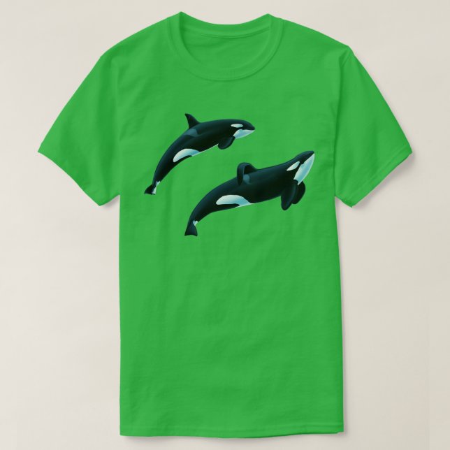 Camiseta Shouka y Keet Orcas (Diseño del anverso)