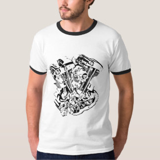 Camiseta Shovel Engine Old School T