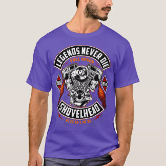 Camiseta SHOVELHEAD 19661984 MOTOR Motocicletas Oldschool C
