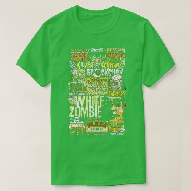 Camiseta show de espantos 2 (Diseño del anverso)