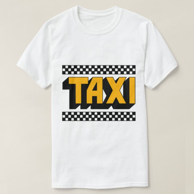 Camiseta Show De Taxi 70 Y 80S T V (Diseño del anverso)