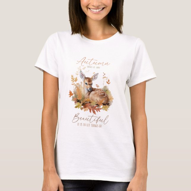 Camiseta Show us de otoño (Anverso)