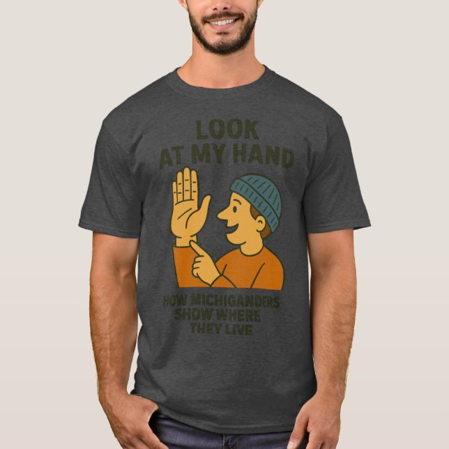 Camiseta Show Where We Live Pure Michigan Pride Fun Gifts f (Anverso)