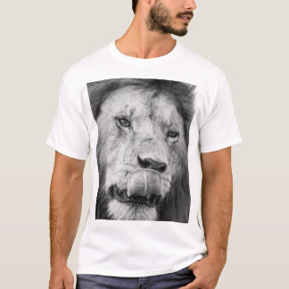 Camiseta Show Your Strength with Our Lion Print Shirt