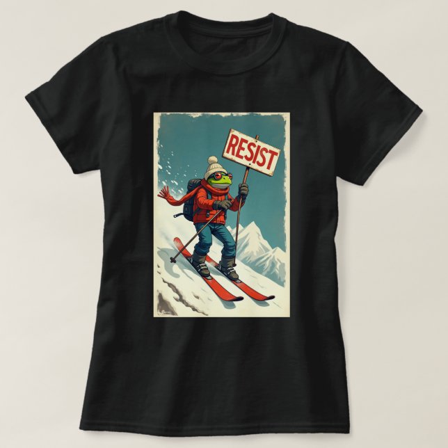 Camiseta Show your unique style with this fun and bold frog (Diseño del anverso)