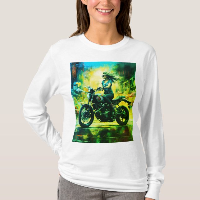 Camiseta "SHOWBIKE Bikers Woman (Anverso)