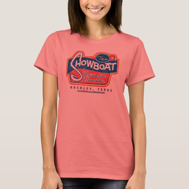 Camiseta Showboat Drive In Weathered Ringer Tee (Anverso)