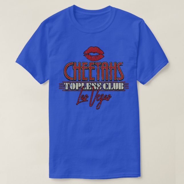 Camiseta Showgirls Cheetahs Las Vegas 1991 (Diseño del anverso)