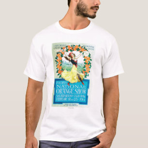 Camiseta ShowPoster anaranjado nacional #2