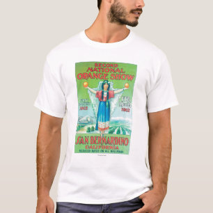 Camiseta ShowPoster anaranjado nacional #4