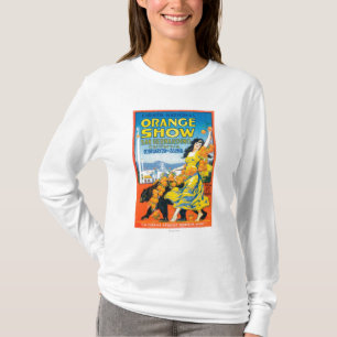 Camiseta ShowPoster anaranjado nacional #5