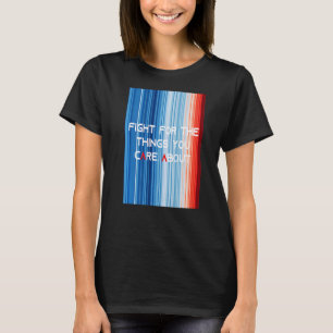 Camiseta ShowYourStripes lucha por las cosas que te importa