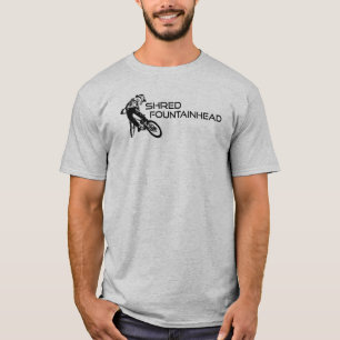 Camiseta Shred Fountainhead Virginia Mountain Bicicleta