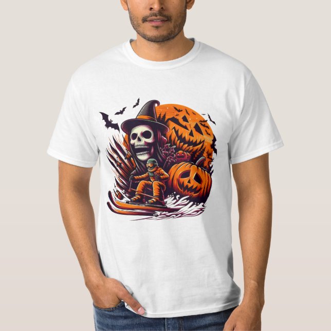 Camiseta Shredder esquelético (Anverso)