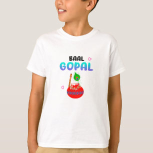Camiseta Shree Krishna Janmashtami Laddu Gopal