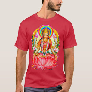 Camiseta Shree Lakshmi Diosa de la Riqueza y la Abundancia