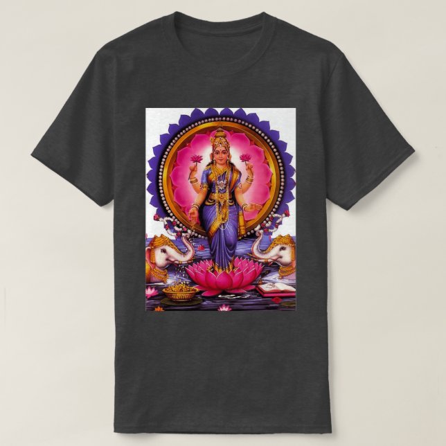 Camiseta Shree Lakshmi Diosa Del Amor Prosperidad Riqueza H (Diseño del anverso)