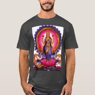 Camiseta Shree Lakshmi Diosa Del Amor Prosperidad Riqueza H