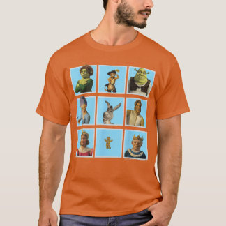 Camiseta Shrek 2his ishe Story of A Fairyale Family retro