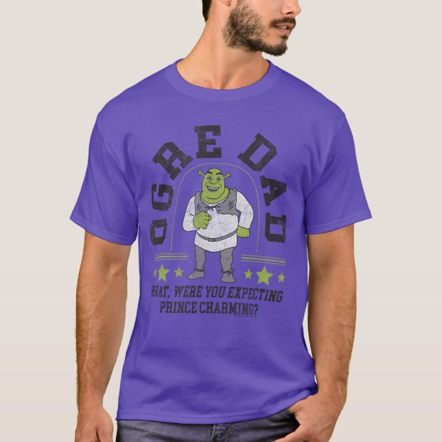 Camiseta Shrek Fathers Day Ogre Dad Prince Charming Quote g (Anverso)