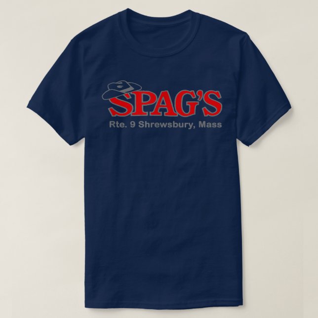 Camiseta Shrewsbury Massachusetts Nostalgia Vi De SPAG Rte  (Diseño del anverso)