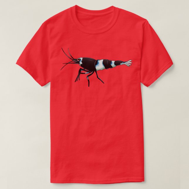 Camiseta Shrimp de Taiwan Bee Caridina (Diseño del anverso)