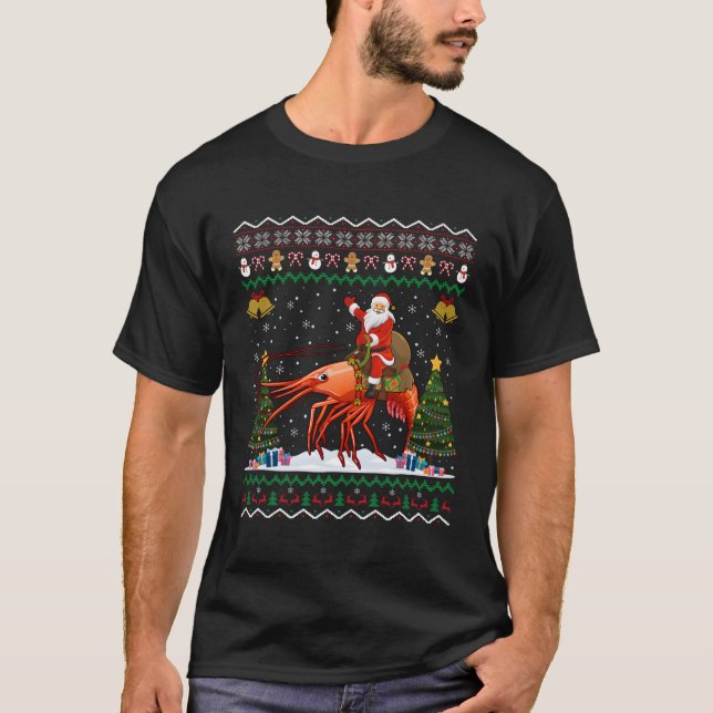 Camiseta Shrimp: Feliz Navidad (Anverso)