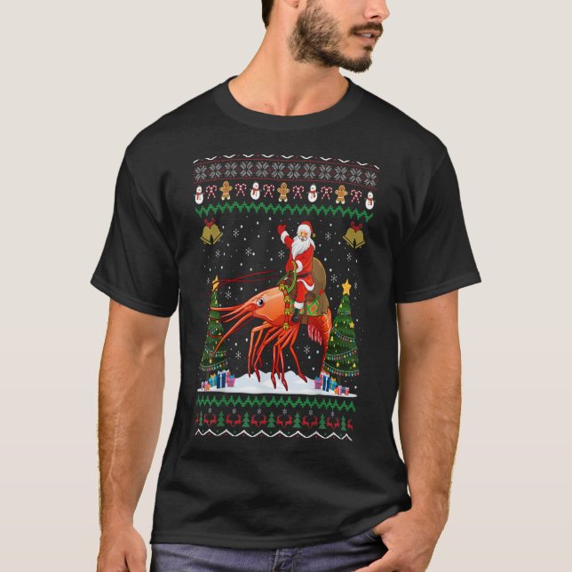 Camiseta Shrimp: Feliz Navidad (Anverso)