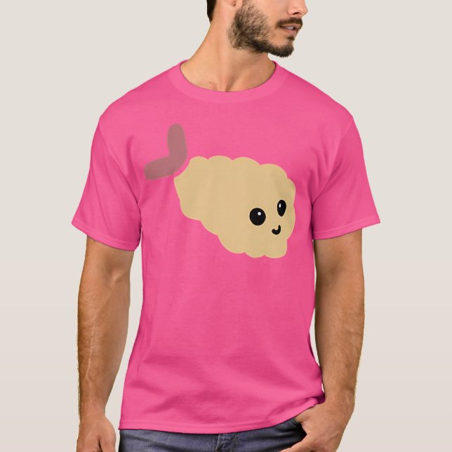 Camiseta Shrimp Kawaii (Anverso)