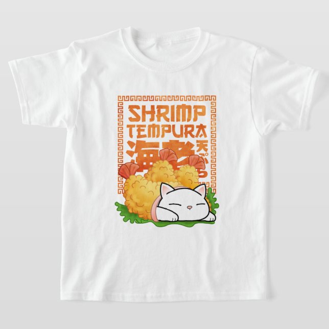 Camiseta Shrimp Tempura Cat (Distribución)