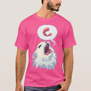 Camiseta Shrimpin Thurston de 8 bits el gato