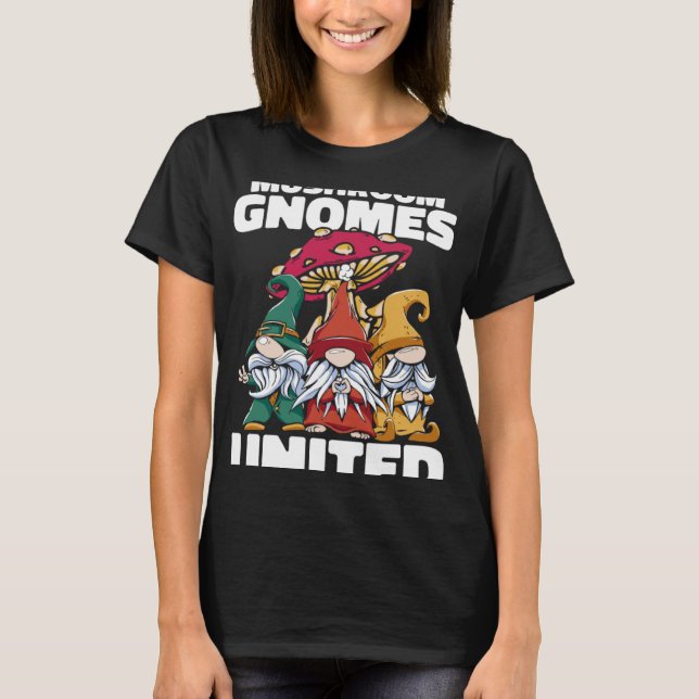 Camiseta Shrooming United Hunter Fungi Mushrooming Mushroo (Anverso)