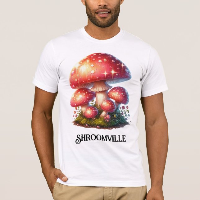 Camiseta Shroomville (Anverso)