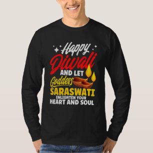 Camiseta Shubh Deepalawi Feliz Diosa Diwali Muerte de Saras