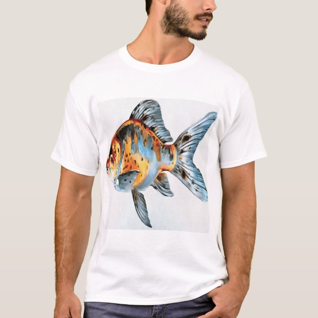 Camiseta Shubunkin Naranja (Anverso)