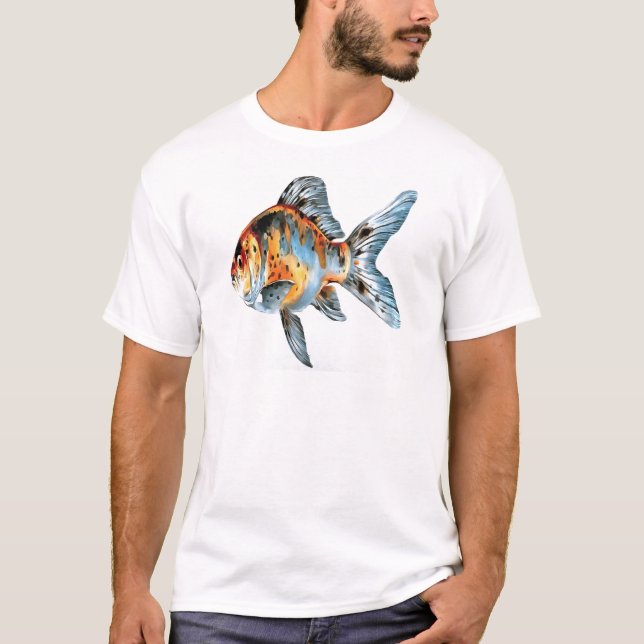 Camiseta Shubunkin Naranja (Anverso)