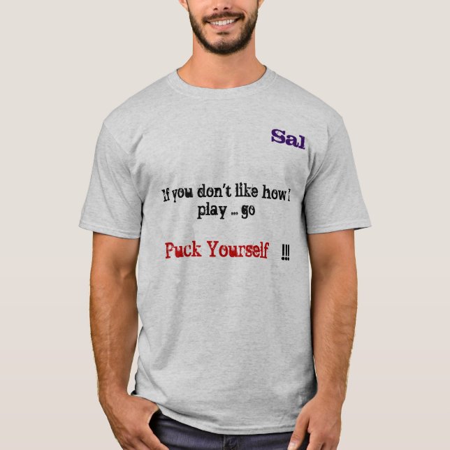 Camiseta shuffleboard (Anverso)