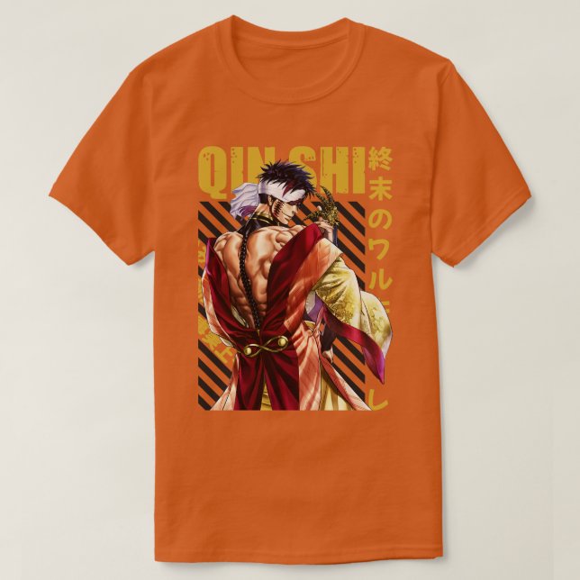 Camiseta Shuumatsu no Valkyrie Qin Shi Huang (Diseño del anverso)