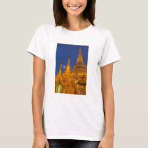 Camiseta Shwedagon de noche, Myanmar