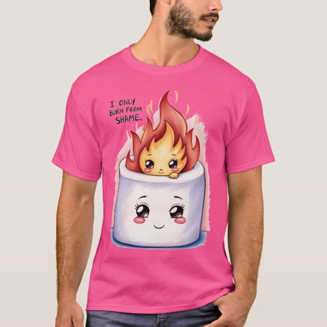 Camiseta Shy Flame (Anverso)