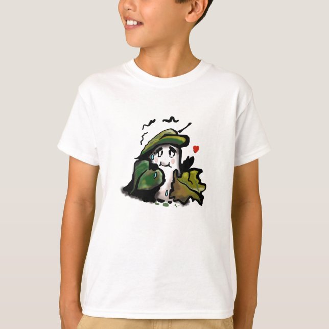 Camiseta Shy Mr. Leaf (Anverso)