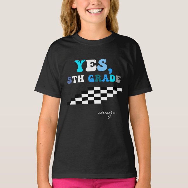 Camiseta Sí, 5to grado promedio (Anverso)