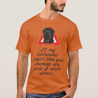 Camiseta Si A Mi Rottweiler No Le Gusta, Es Posible Que