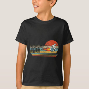 Camiseta Si abrazamos la diversidad pero ignoramos la disca