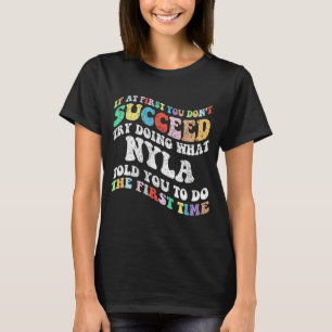 Camiseta Si al principio no lo logras, prueba a hacer lo qu