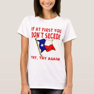Camiseta Si al principio no se separa Texas #